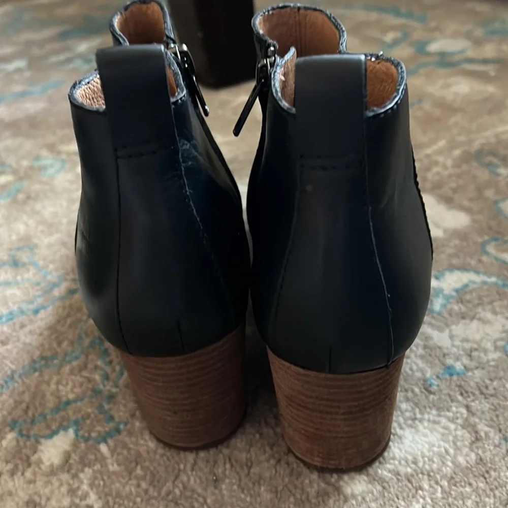 Madewell Brenner Ankle Boot sz 9.5 in Black